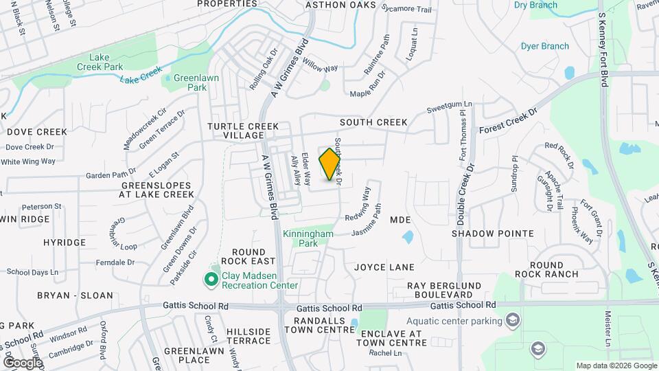 2010 Elder Way Mapa y Detalles de la Ubicación