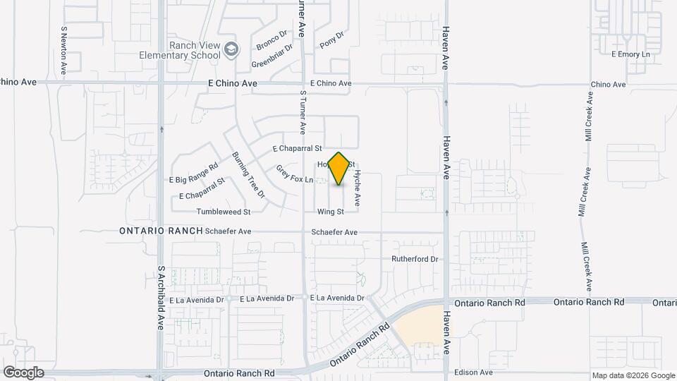 3694 S Green Ave Map and Location Details