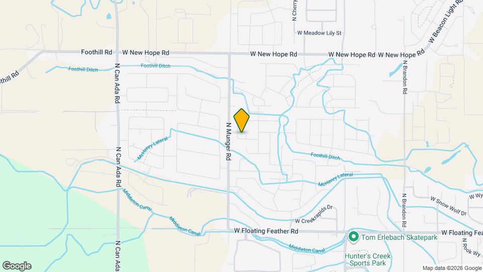 2263 N Meadow Lake Pl Map and Location Details