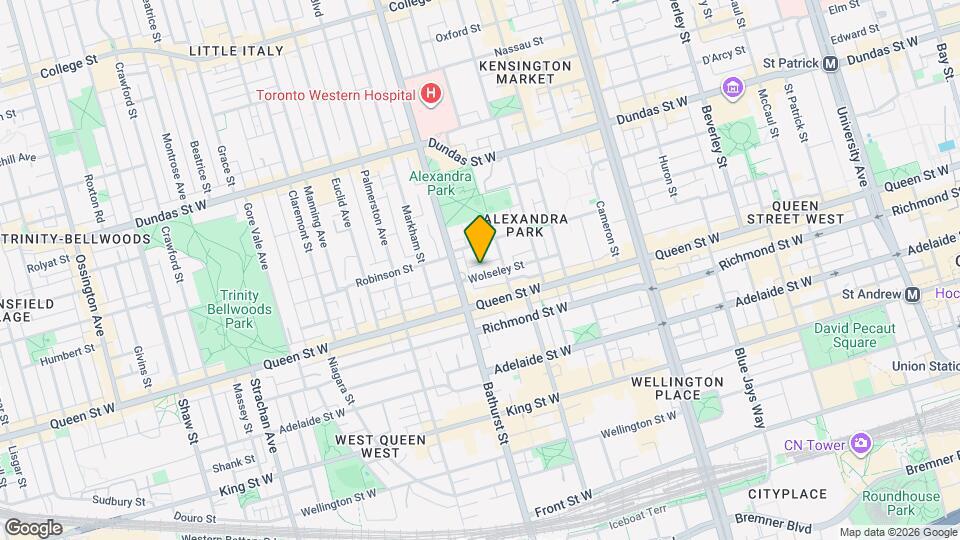 74 Wolseley St Map and Location Details