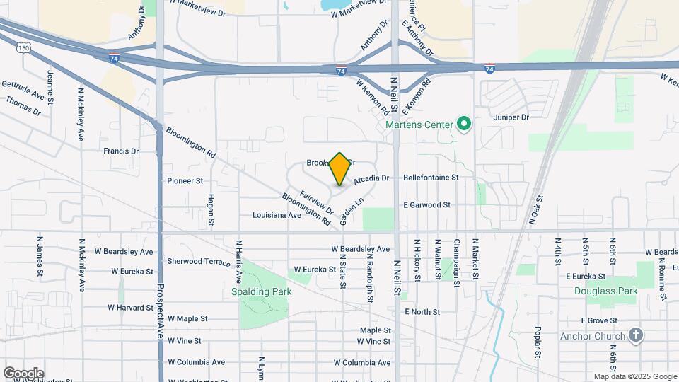 218 Arcadia Dr Map and Location Details