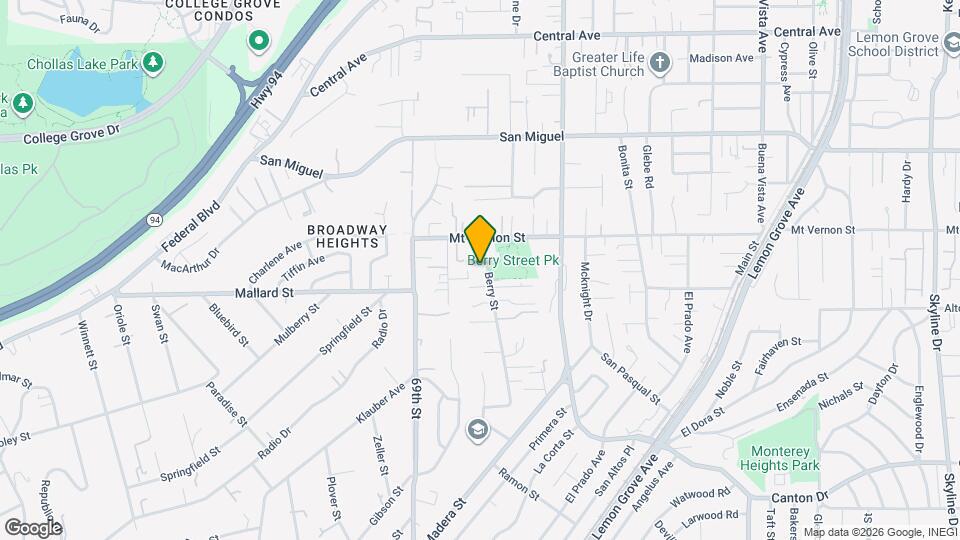 2338 Berry St Map and Location Details