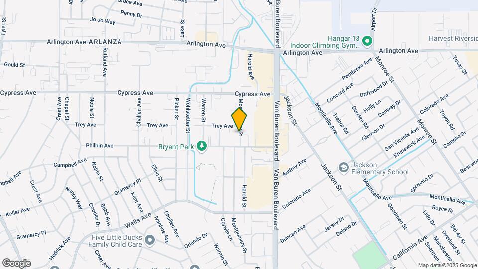 5788 Montgomery St Map and Location Details