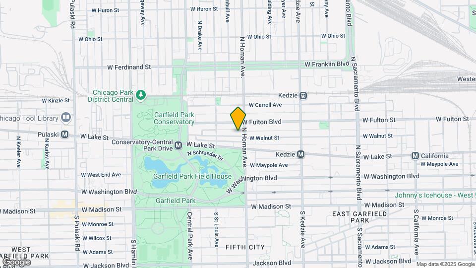 3410 W Walnut St Map and Location Details