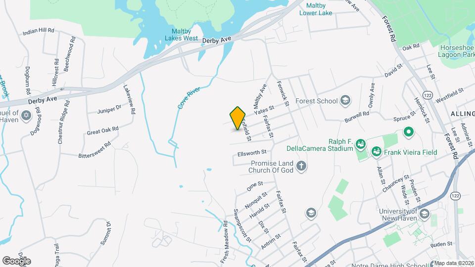 166 Rangely St Map and Location Details