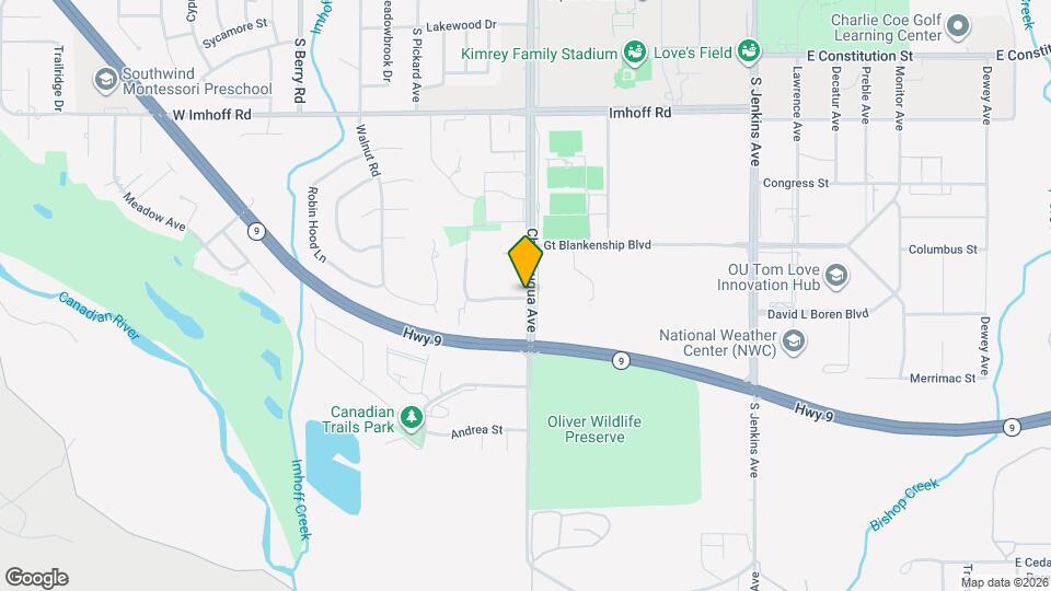 3316 Ridgecrest Cir Map and Location Details