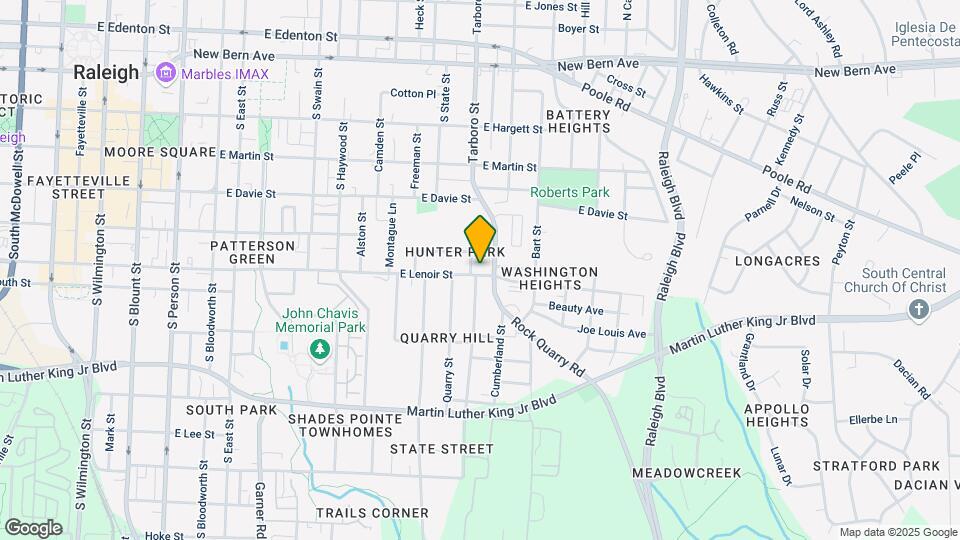 905 E Lenoir St Map and Location Details