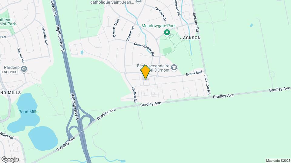 3320 Meadowgate Blvd Map and Location Details