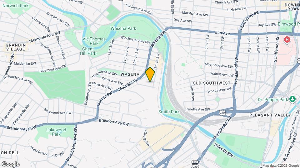 825 Kerns Ave SW Mapa y Detalles de la Ubicación