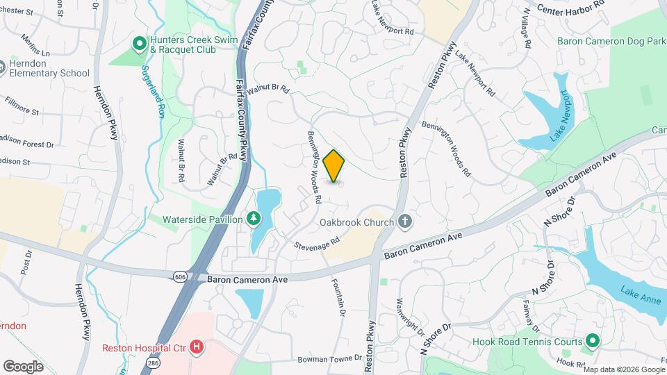 1648 Fieldthorn Dr Map and Location Details