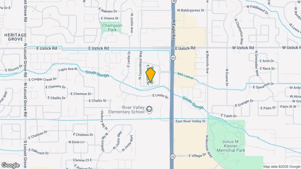 2792 N LeBlanc Way Map and Location Details