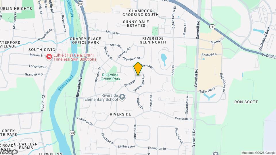 6628 Brock St Map and Location Details