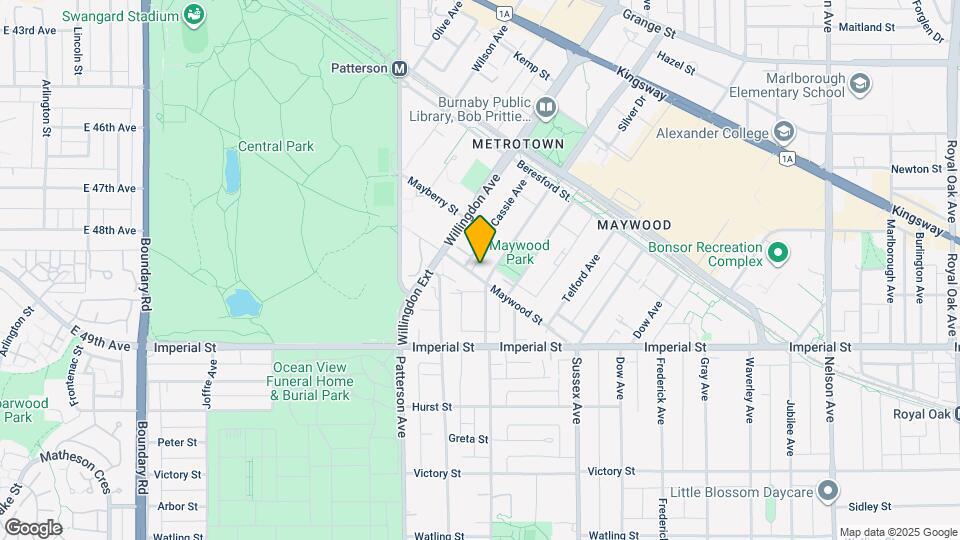 4271 Maywood St Map and Location Details