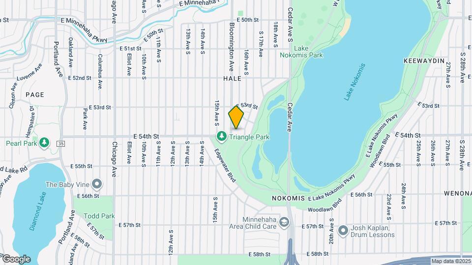 1530 E 54th St Map and Location Details