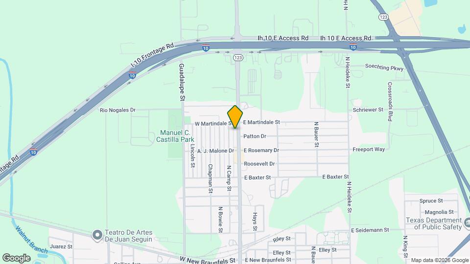 2316 N Austin St Map and Location Details