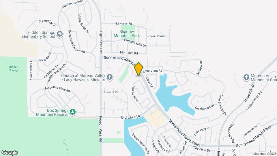 10165 Vía Apolina Map and Location Details