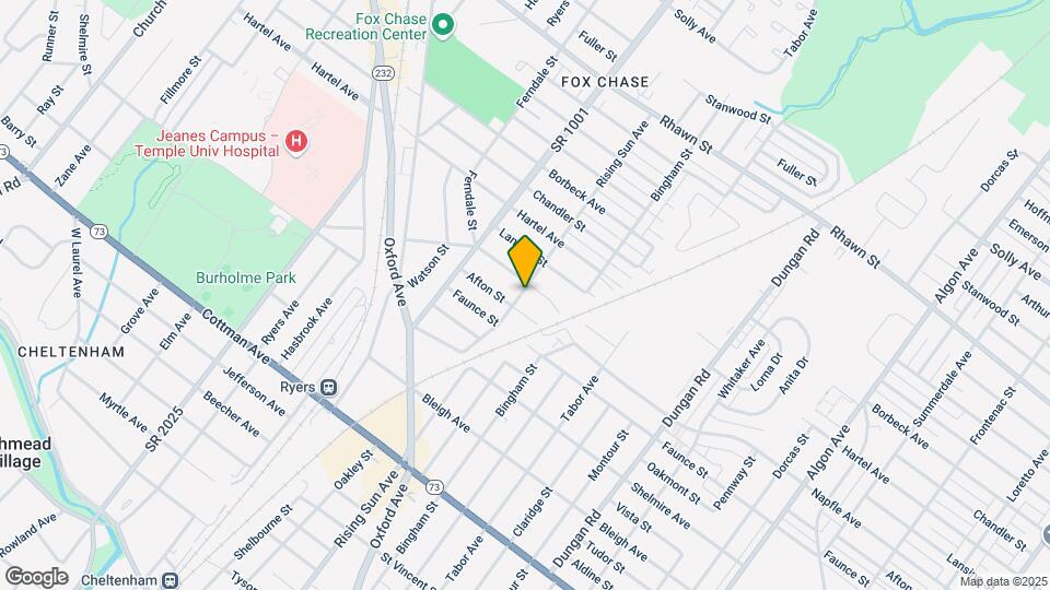 7631 Rising Sun Ave, Unit 2 Map and Location Details