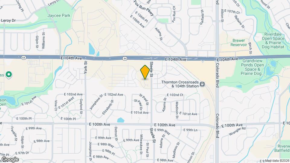 10270 Milwaukee Cir Map and Location Details