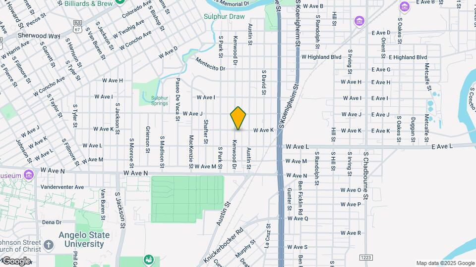 1504 Kenwood Dr Map and Location Details