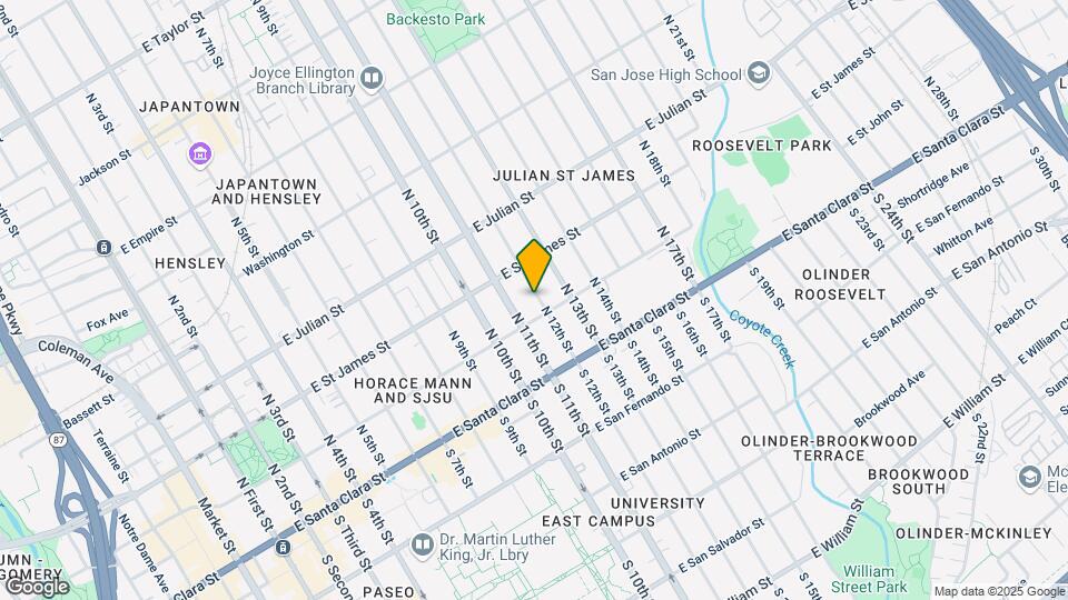 111 N 12th St Mapa y Detalles de la Ubicación