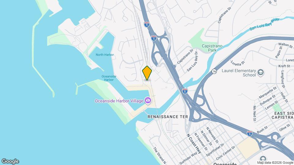 1200 N Harbor Dr Map and Location Details