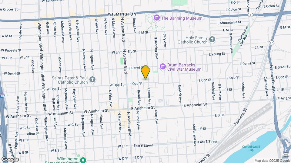 235 E Opp St Mapa y Detalles de la Ubicación