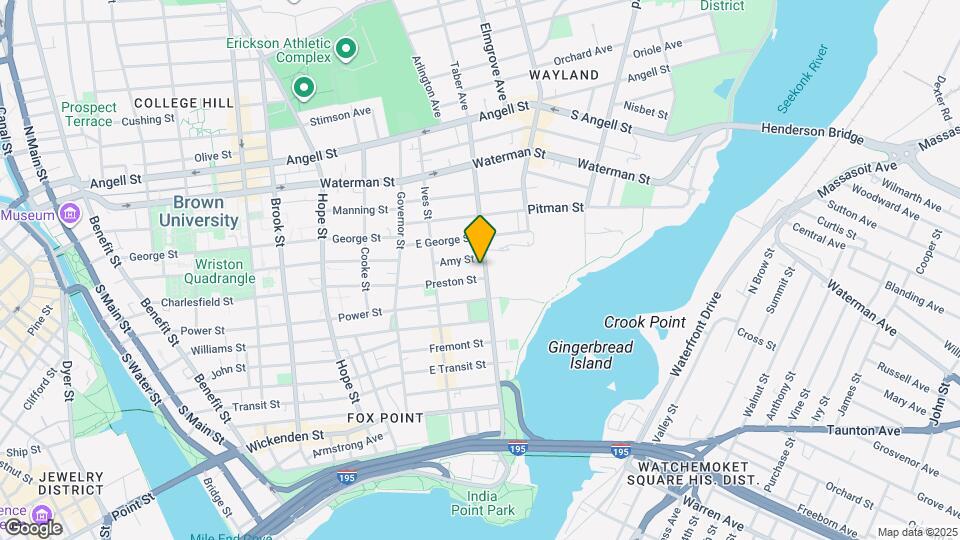 174 Gano St Mapa y Detalles de la Ubicación