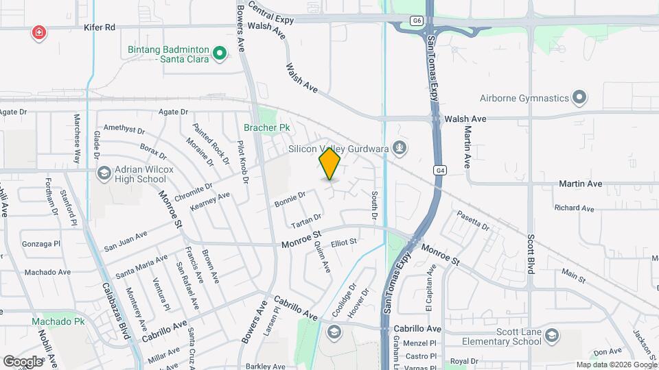 2524 Roblar Ln Map and Location Details
