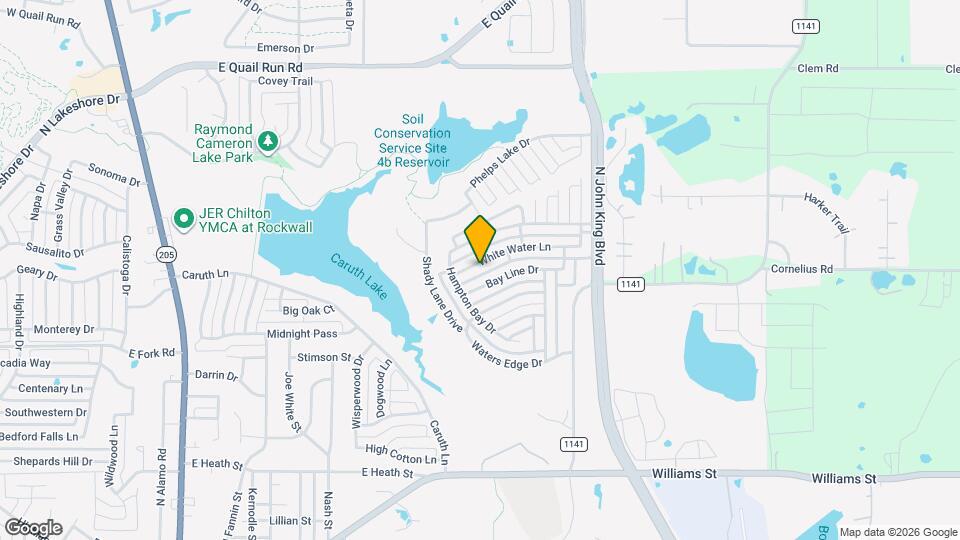 1295 White Water Ln Mapa y Detalles de la Ubicación