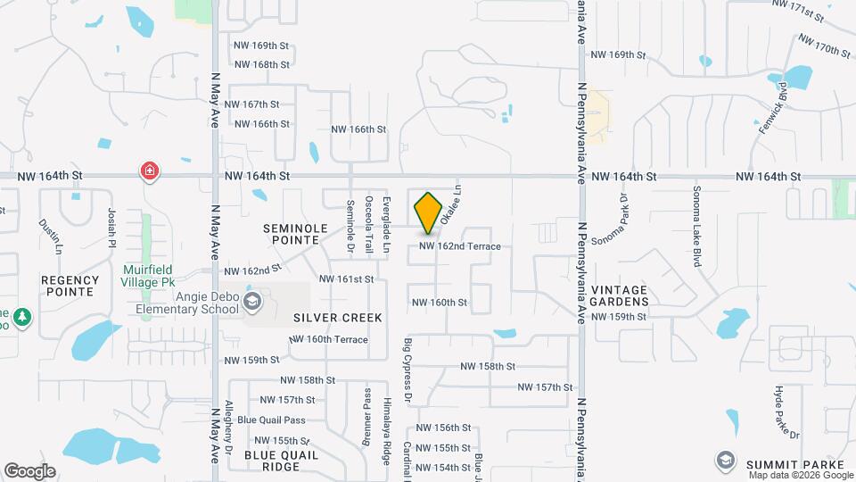 2405 NW 162nd Ter Mapa y Detalles de la Ubicación