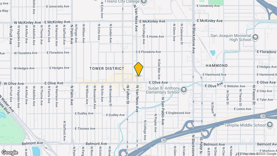 1220 N Van Ness Ave Map and Location Details