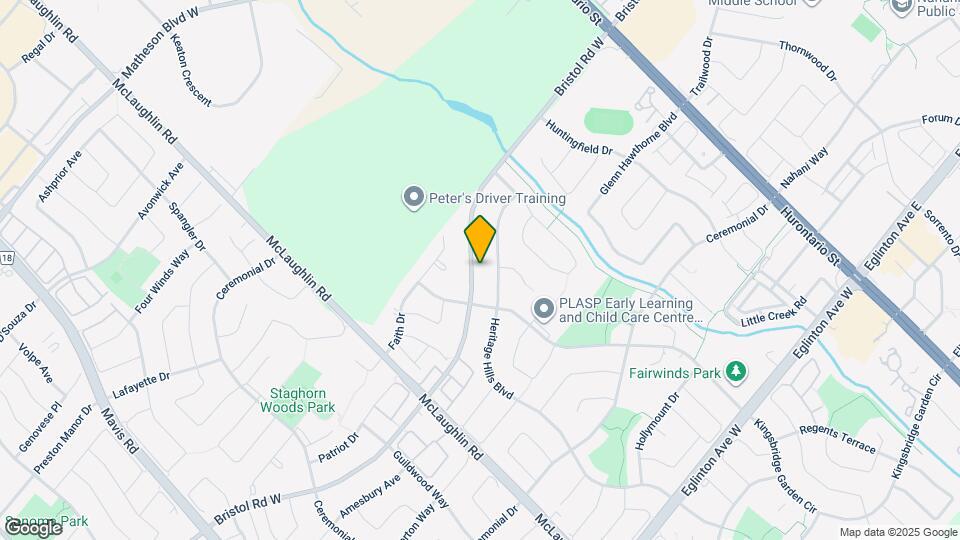 340 Bristol Rd W Map and Location Details