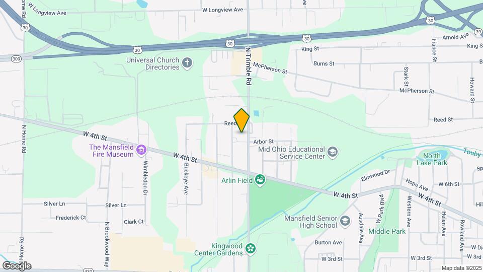 327 N Trimble Rd Mapa y Detalles de la Ubicación