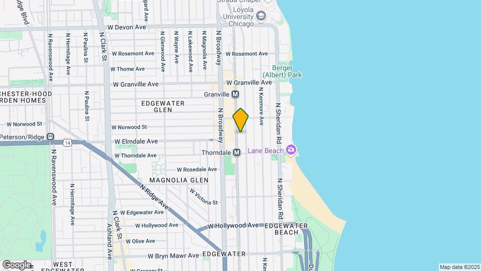 6008 N Winthrop Ave, Unit 110 Mapa y Detalles de la Ubicación