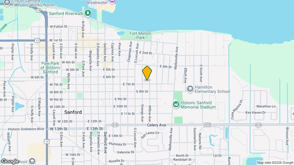 914 E 7th St Map and Location Details