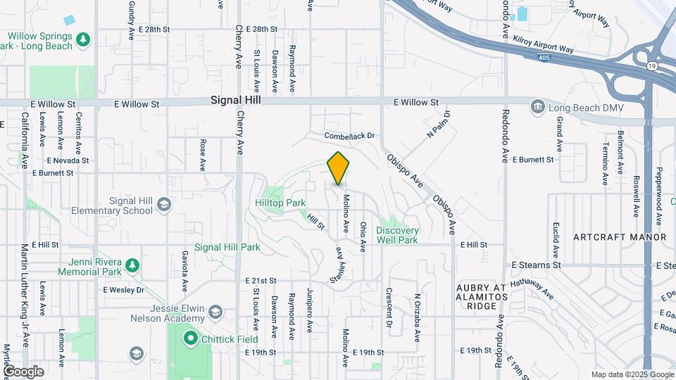 2541 Hillcrest St Map and Location Details