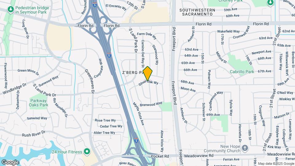 7400 Mooncrest Way Map and Location Details