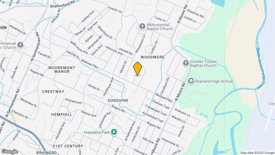 708 W Henderson Dr Map and Location Details