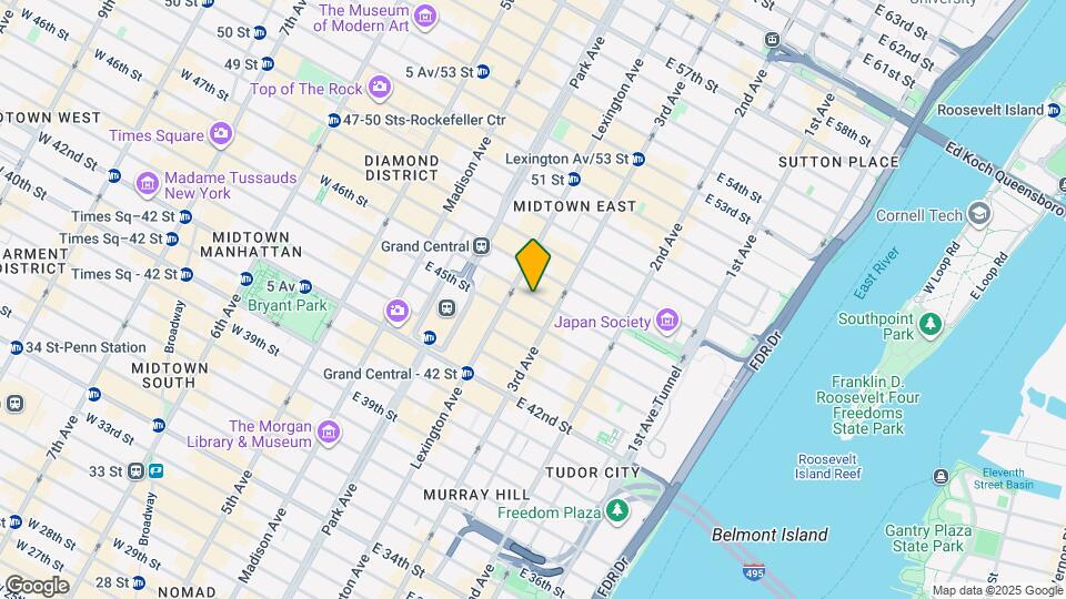 708 E 44th St Map and Location Details