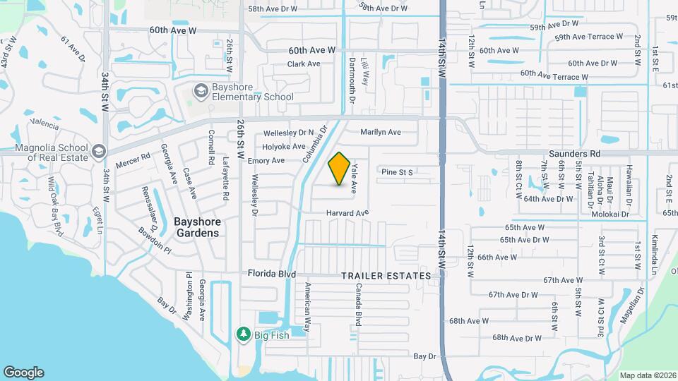 2001 Princeton Ave Map and Location Details