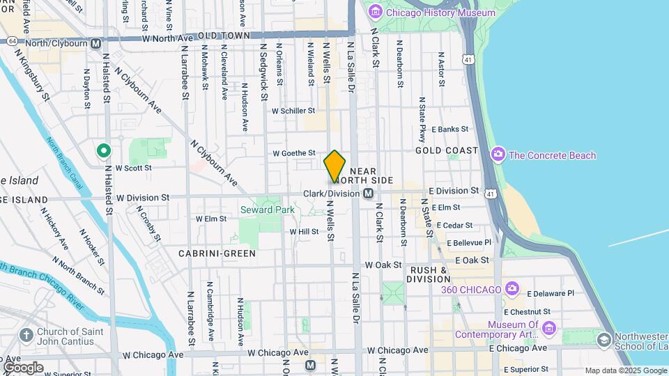 1212 N La Salle Dr Mapa y Detalles de la Ubicación