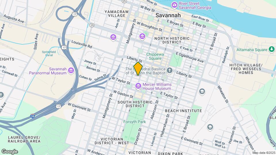 102 W Jones St Mapa y Detalles de la Ubicación