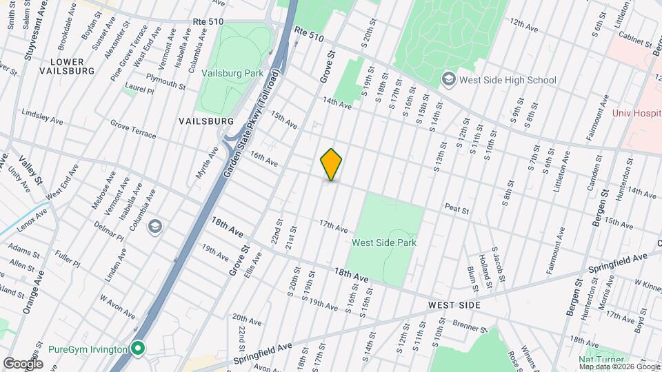 318 16th Ave, Unit 2L Map and Location Details