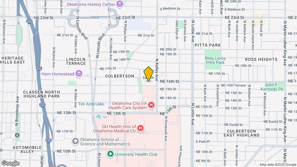 919 NE 16th St Map and Location Details