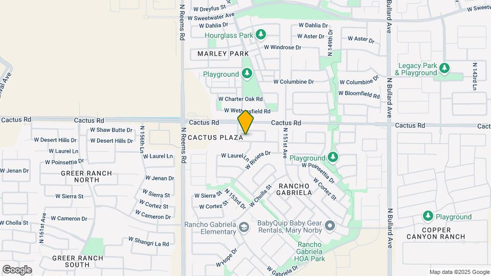 15266 W Desert Hills Dr Map and Location Details