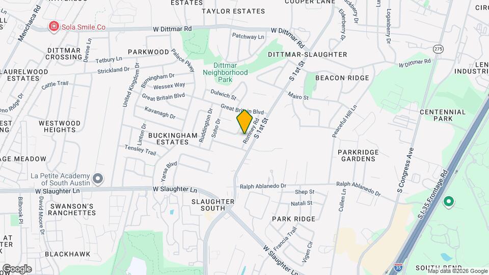 8508 Romney Rd Map and Location Details