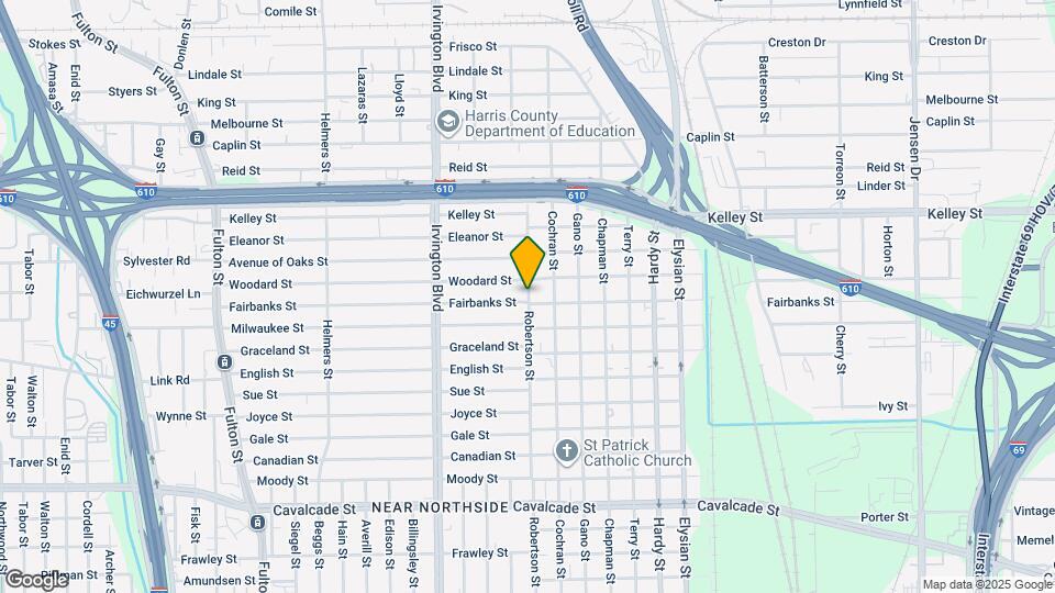 5605 Robertson St Map and Location Details