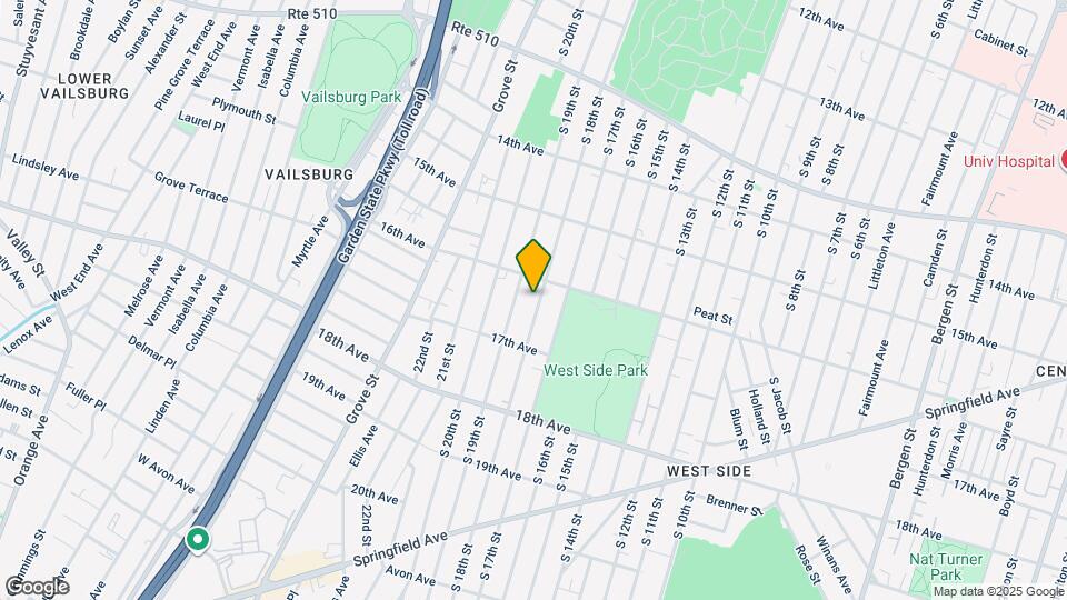 573 S 18th St Map and Location Details