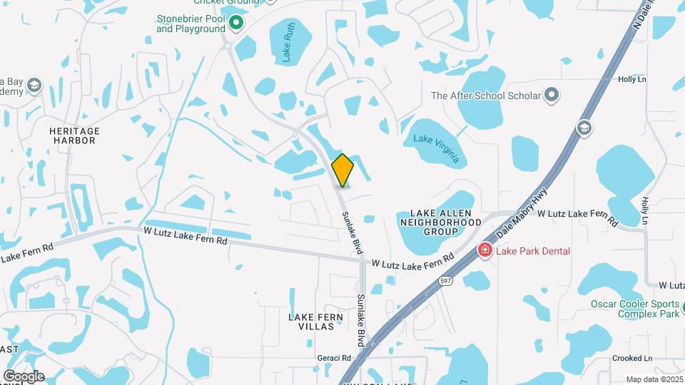 19203 Sunlake Blvd Map and Location Details