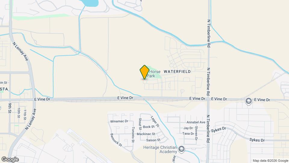 809 Waterthrush Ln Map and Location Details